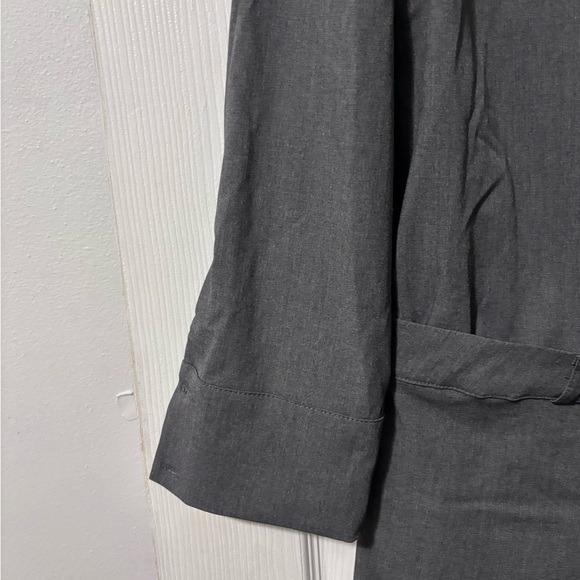 ZARA Gray Long Sleeve SHORTS JUMPSUIT - Picture 2 of 8
